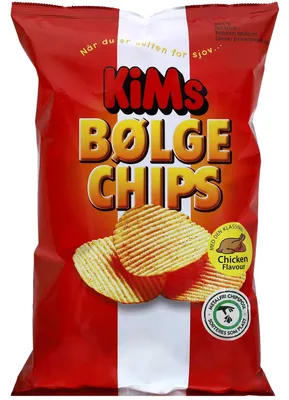 Produktbild von KiMs Bølge Chips Chicken 160g