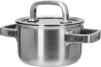 Produktbild von Chefs & Co. Kochtopf mit Glasdeckel 1,9 ltr. Ø16 cm Excellence Gourmet