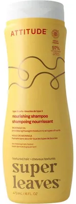 Produktbild von Attitude Shampoo Moringa Oil Curl Nourishing Type 3 (473 ml)