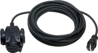 Zdjęcie produktu dla Althoff Kabeltechnik potrójny rozdzielacz IP44 5m H07RN-F3G1.5, 4263005090