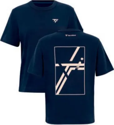 Produktbild von Tecnifibre Graphic 2025 Kurzarm-t-shirt Blau L Damen Blau L