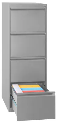 Immagine prodotto di Classificatore 4 Cassetti 46x62x132 cm in Metallo Grigio
