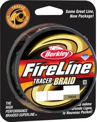 Image de BERKLEY Fireline Tracer Braid, 110m, 0,4mm, 58.1 / 128,09lbs, vert-gris, ligne de pêche tressée, 1312423