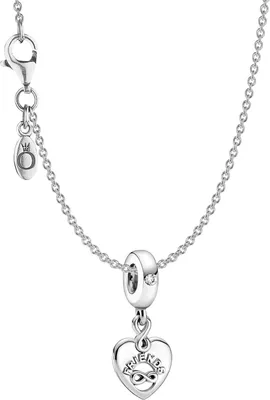 Pandora 51780 Damen-Kette 925 Silber Freunde für immer Herz 1