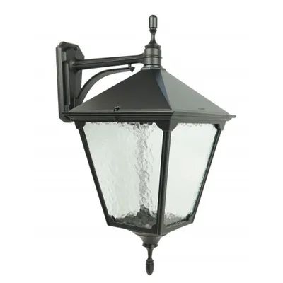 Immagine prodotto di Lampada da parete per esterni da casa padronale larga 32 cm 1xE27 nero IP43 SU-MA Retro K 3012/1/BD KWG