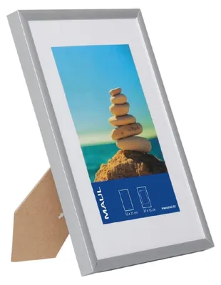 Alu-Fotolijst 15x21 cm mit Passepartout, Wechselrahmen