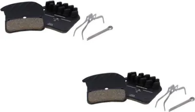 Image de Plaquettes de frein à disque Shimano H03A pour BR-M820/BR-M640 - freinage puissant et silencieux...