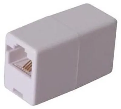 Produktbild von LAN-Kabelstecker, RJ45 F - RJ45 F, ohne Kreuzlogo