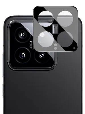 Obrázok produktu pre Techsuit ochranné sklo na fotoaparát pre Xiaomi 14 - Čierna KP30007