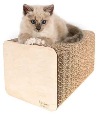 Productafbeelding van Creative Pets Kattenkrabplank, Afmetingen 37 x 21,5 x 21,5 cm