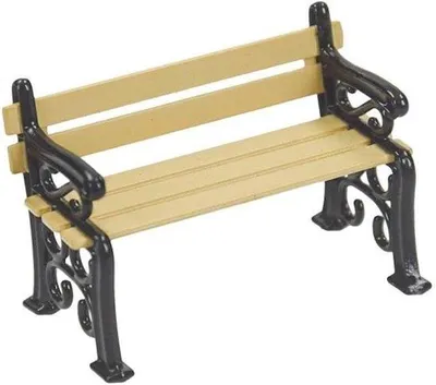 Produktbild von Miniatur-Tischbank 20 x 50 mm - ideal für Gartenmöbel - Einzelstück