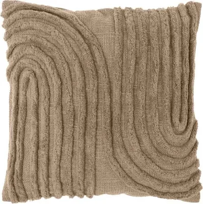 Produktbild von Unique Living - Dekokissen Maeve Taupe 45x45