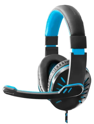 Productafbeelding van Esperanza-gaminghoofdtelefoon met microfoon, model Crow Blue