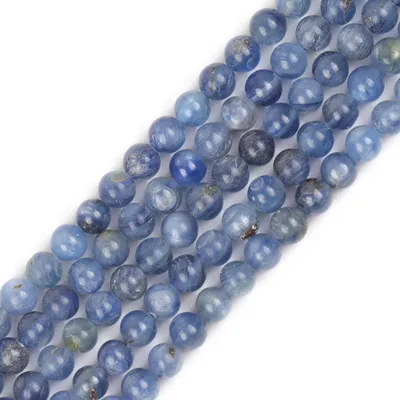 Productafbeelding van Solidchoice - 4mm Blauwe Kyaniet Ronde Edelsteen Kralen voor Sieraden Maken