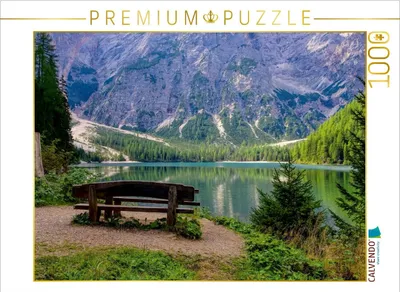 Produktbild von Calvendo Pragser Wildsee 1000 Teile Puzzle quer 640x480mm, CALVENDO; 7390787