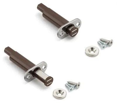 Productafbeelding van Magnetische Druksnappers Set van 2 - Voor Meubeldeuren en Kastkleppen