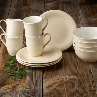 Zdjęcie produktu dla Villeroy&Boch - Serwis śniadaniowy 12 - częściowy Color Loop Sand