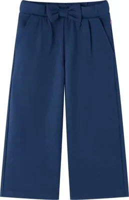 Produktbild von Kinderhosen mit Weiten Beinen Marineblau 128