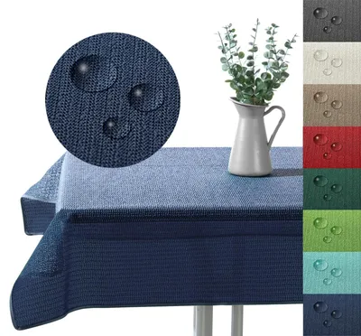 Immagine prodotto di Tovaglia impermeabile, ideale per esterni e giardini. Resistente alle intemperie, antiscivolo, lavabile. Realizzata in schiuma, dimensioni 130 x 220 cm. Tessuto per esterni