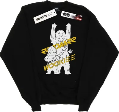 Produktbild von Star Wars - "Roar Like A Wookiee" Sweatshirt für Herren BI45953 (4XL) (Schwarz)