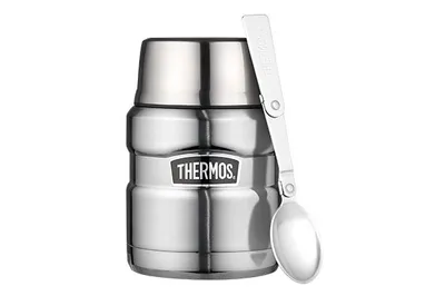 Produktbild von Isolierte lebensmittelbox 0,45 l silber Thermos 105758