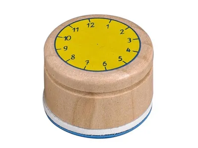 Produktbild von Coppenrath 11554 Stempel "Lern die Uhr" Bunte Geschenke