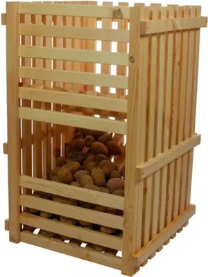 Obrázok produktu pre STOLMAK Drevená Debnička na Zemiaky 80x50x50 cm Veľká Borovicová