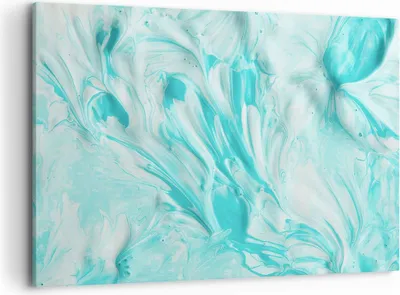 Produktbild von Bild auf Leinwand - Leinwandbild - Blume Abstraktion - 100x70cm - Wand Bild - Wanddeko - Wandbilder - Leinwanddruck - Bilder - Kunstdruck - Wanddekoration - Leinwand bilder - Wandkunst - AA100x70-3827