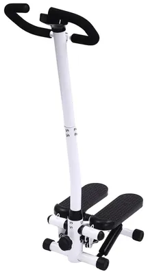 Obrázek produktu pro Fitness stepper, hydraulický systém, nosnost 150 kg, černá barva