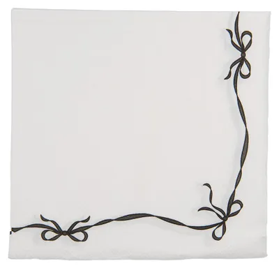 Obrázok produktu pre Clayre & Eef Papierové obrúsky, balenie po 20 ks, 33 x 33 cm, biele