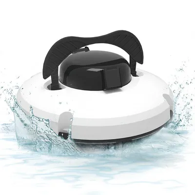 Produktbild von Poolroboter, Kabelloser Poolreiniger Roboter – 2 Motoren, 5200mAh, 120 Min Laufzeit, für bis zu 18° Neigung – Ideal für rechteckige/runde Pools