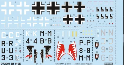 Produktbild von Bf 110 E -Eduard- / 1:72