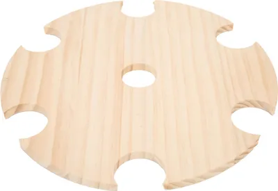 Immagine prodotto di Stendibicchieri e portabottiglie in legno per 6 e 1 persona