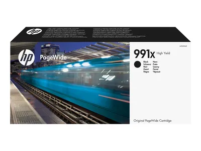 Produktbild von HP 991X Schwarz Original PageWide Patrone mit hoher Reichweite