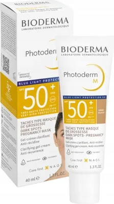 Produktbild von BIODERMA PHOTODERM M SPF50 Gesichtscreme gegen Verfärbungen DUNKEL 40 ml