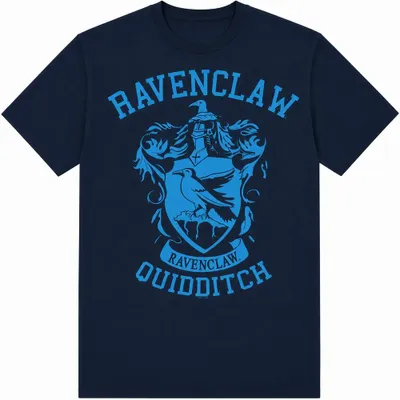 Produktbild von Harry Potter - "Ravenclaw" T-Shirt für Herren/Damen Uni, Baumwolle, kurzärmlig TV35438 (4XL) (Marine)