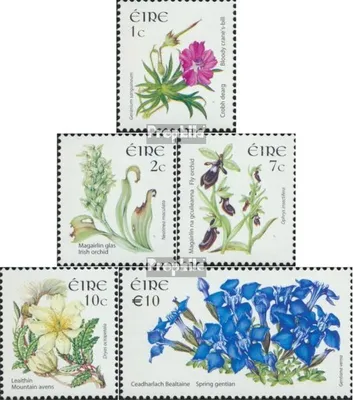 Produktbild von Briefmarken Irland 2005 Mi 1643-1647 (kompl.Ausg.) postfrisch Wildblumen