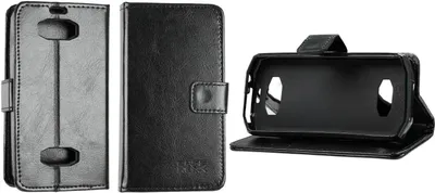 Obrázok produktu pre caseroxx puzdro na mobilný telefón kompatibilné s Crosscal Spider-X5 Knižková taška Wallet Case v čierna