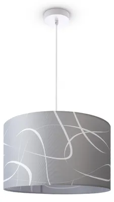 Produktbild von Deckenlampe Wohnzimmer Pendelleuchte Esstisch Lampenschirm Stoff Modern Abstrakt