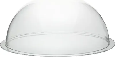 Produktbild von Transparente Acrylglas Halbkugel mit 500mm Durchmesser und umlaufender Krempe / Acryldome / Halbschale / Acryl / farblos / glasklar / Dome / 50 cm - Zeigis®