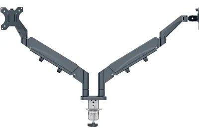 Produktbild von Leitz 65370089 Flachbildschirm-Tischhalterung 81,3 cm (32") Tisch/Bank Grau