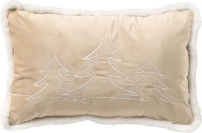 Produktbild von Textino Dekokissen Arbre 30x50 cm Weiß