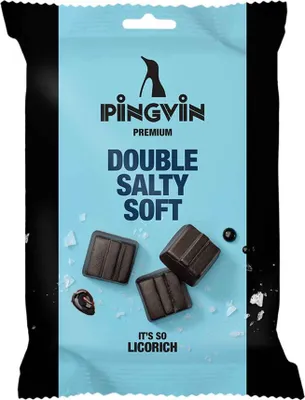 Produktbild von Toms Pingvin Premium Double Salty Soft 90g
