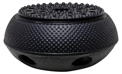 Immagine prodotto di Scaldatè in ghisa - Ø 13,5 cm - Nero - Stile giapponese