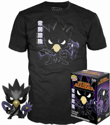 Image de Figurka FUNKO Pop! My Hero Academia - Tokoyami S z zestawem i koszulką premium