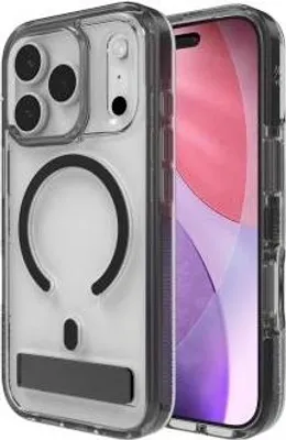 Zdjęcie produktu dla ZAGG Santa Cruz Snap C Design, Pokrowiec, Apple, iPhone 17 Pro, 16 cm (6.3"), Przezroczysty, Czarny