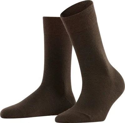 Produktbild von FALKE Sensitive Berlin Socken Damen dark brown 35-38