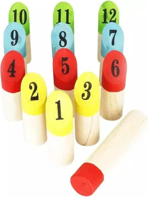Image de Jeu de chiffres en bois