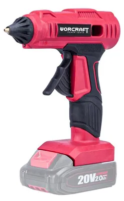Obrázek produktu pro Pistole Worcraft CLG-S20Li, ShareSYS, lepicí, 20 V, Li-ion, na tavné tyčinky 11 mm