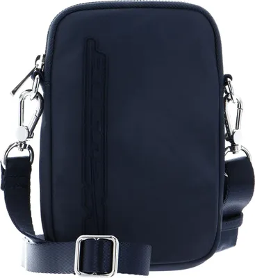 Productafbeelding van LACOSTE telefoontasje Phone Holder Bleu Nuit Blanc donkerblauw